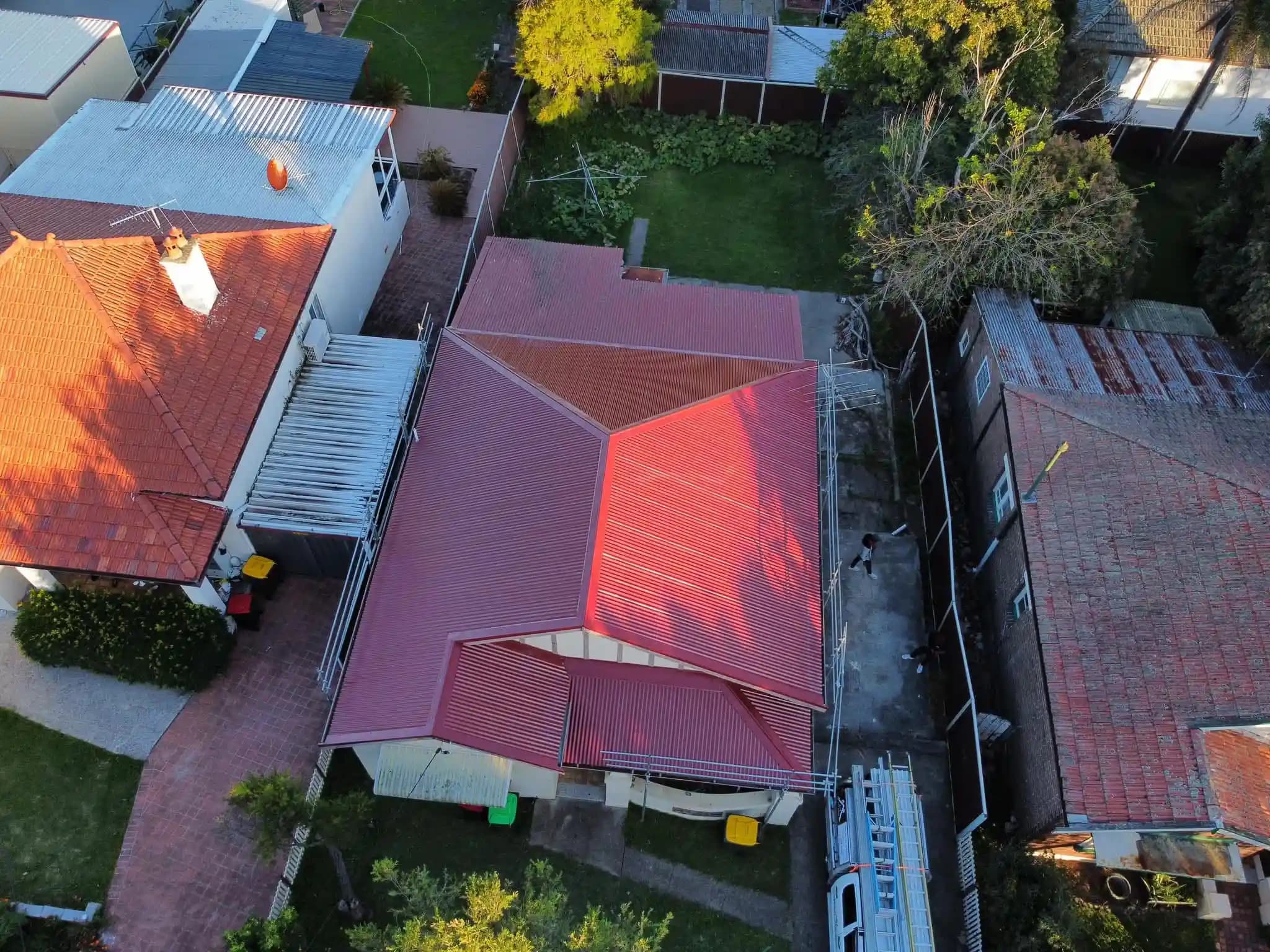 High Pitch Colourbond Roof Design