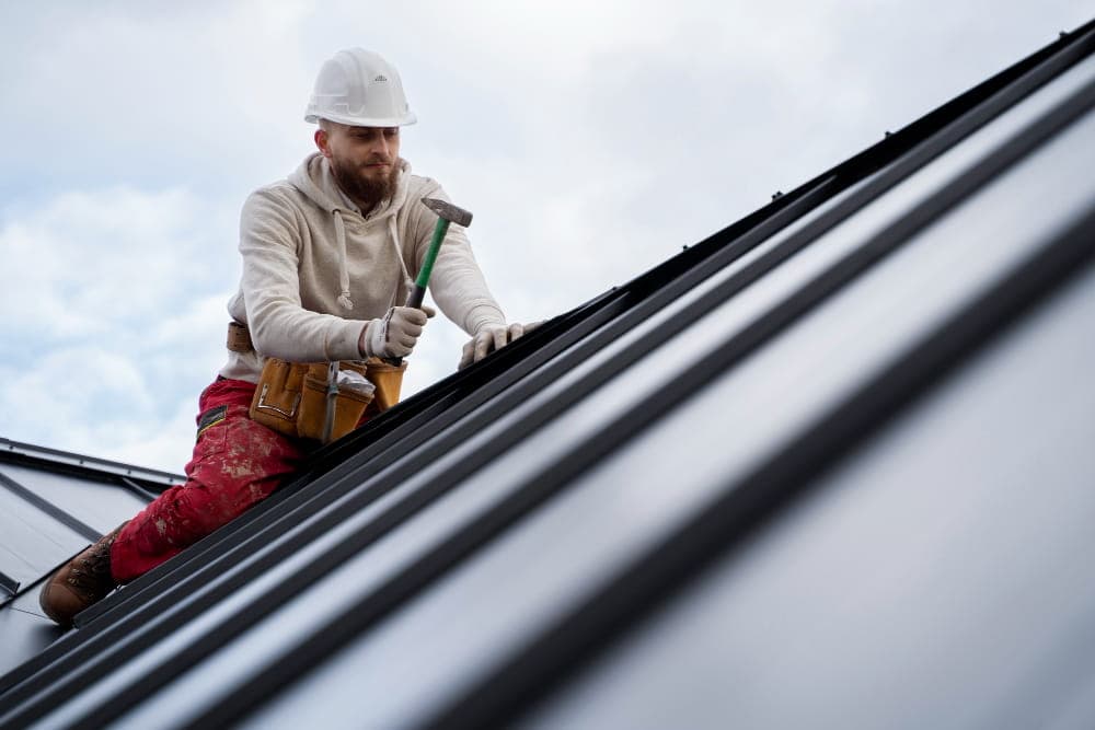 Modern Metal Roofing Installation